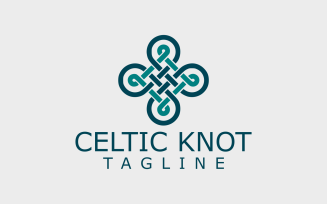 Unique Knot Symbol Design Logo 3