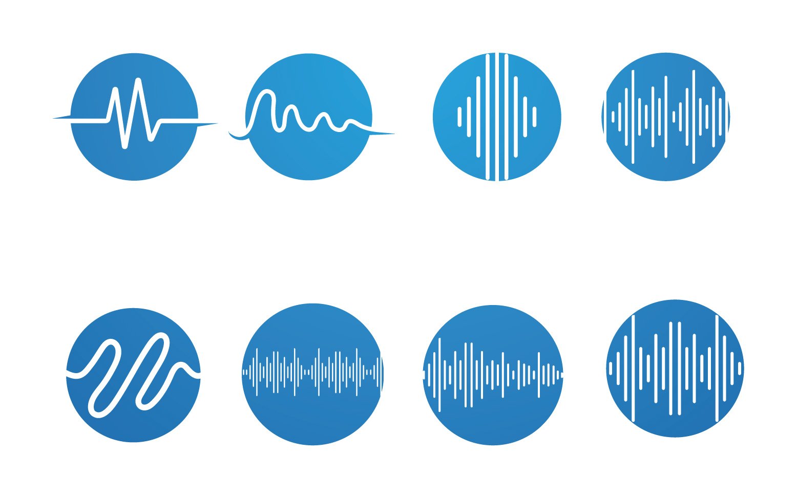 Kit Graphique #233086 Sound Vague Divers Modles Web - Logo template Preview