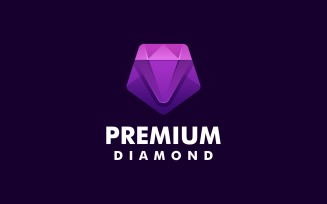 Diamond Gradient Logo Design
