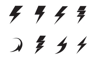 Thunderbolt Logo Aand Symbol Vector V1