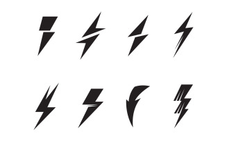 Thunderbolt Logo Aand Symbol Vector V2