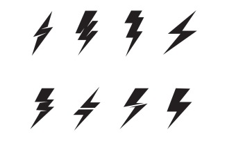 Thunderbolt Logo Aand Symbol Vector V3