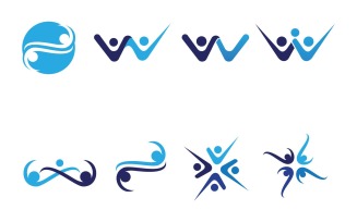 Community People Logo And Symbol V2