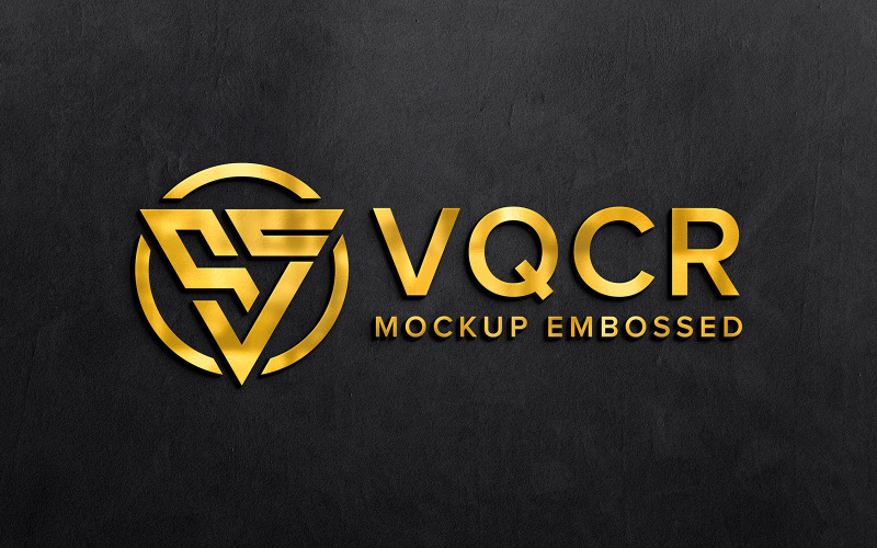 Luxury Golden New Logo Mockup Product Mockup