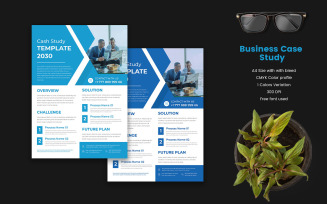 Professional Case Study Template For Any Kind Of Business And Personal Uses