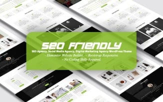 SEO Friendly - SEO and Digital Marketing Agency Landing Page WordPress Theme