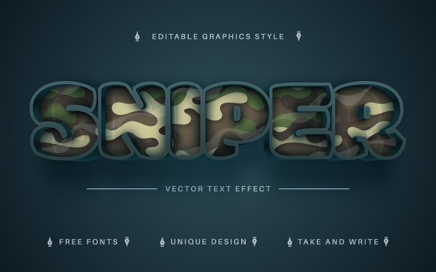 Template #233326 Effectfont Styleeditable Webdesign Template - Logo template Preview