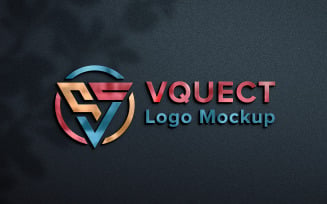 Brand Emblem 3d Logo Mockup Design