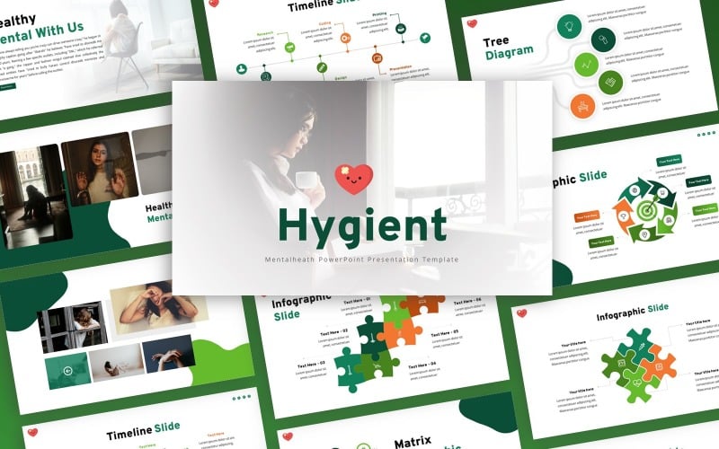 Hygient - Mentalhealth Multipurpose Powerpoint Template PowerPoint Template