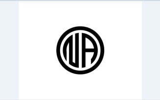 NA Logo Design Vector Template