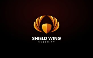 Shield Wing Gradient Logo