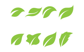 Leaf Green Logo And Symbol Vector Template