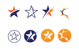 Star Icon Template Vector Illustration Design 2