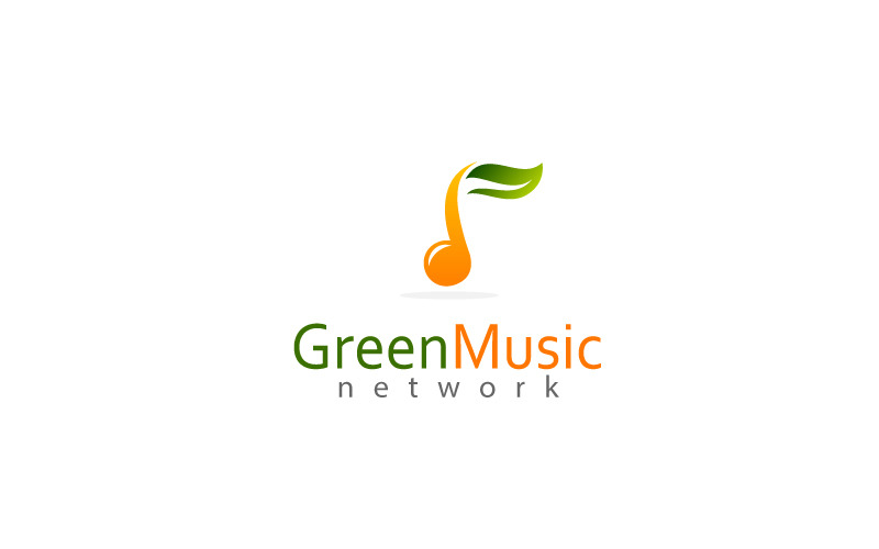 Green Sound Logo Design Template Logo Template