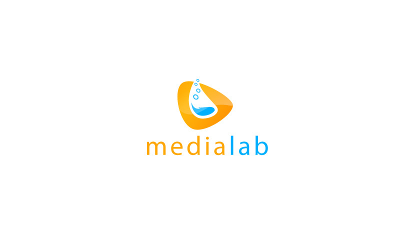 Madia Play Lab Logo Design Logo Template