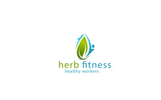 Natural Fitness Logo Design
