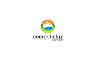 Energetic Biz Logo Design Template