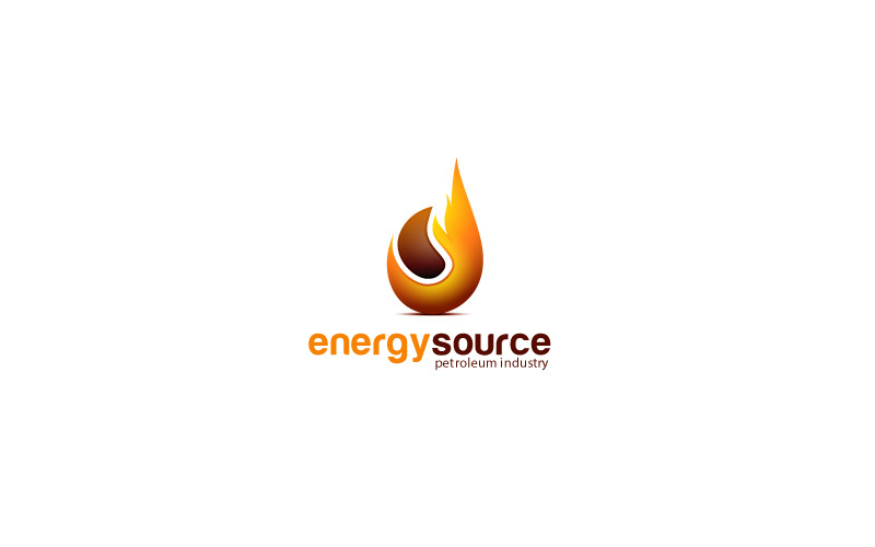 Energy Fire Logo Design Template Logo Template