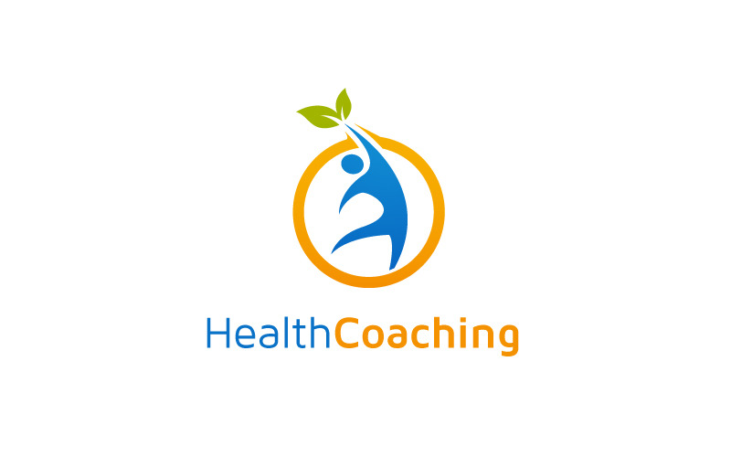 Healthy Coaching Logo Design Logo Template