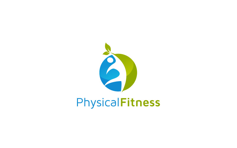 Physical Exercise Logo Design Template Logo Template