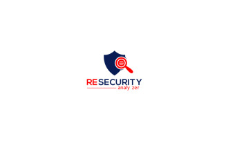 Security Search Logo Design Template