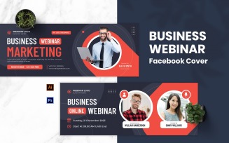 Business Webinar Facebook Cover