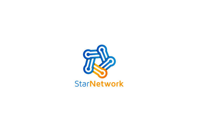 Digital Star Logo Design Template Logo Template