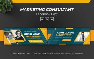 Marketing Consultant Facebook Cover