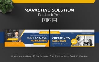 Marketing Solution Facebook Cover