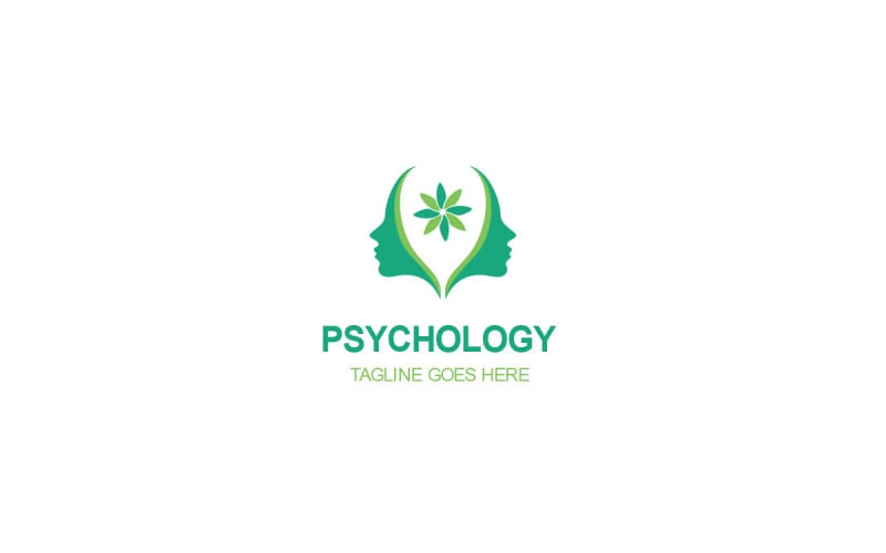 Psychology Logo, Logo design Template Logo Template