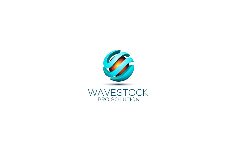 Wave Stock Logo Design Template Logo Template