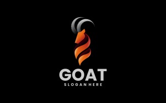 Goat Gradient Logo Design