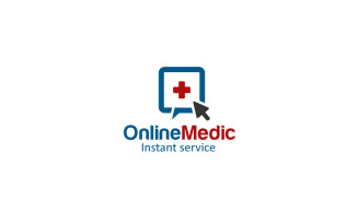 Online Medical Logo Design Template