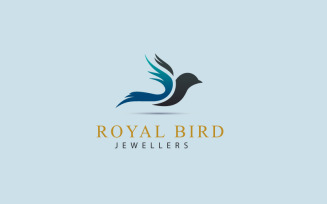 Sparrow Bird Logo Design Design Template