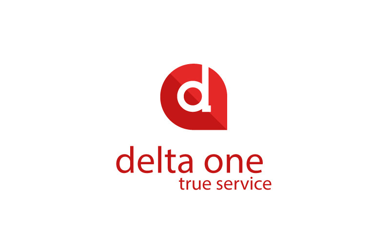 Delta One - Letter D Logo Design Logo Template