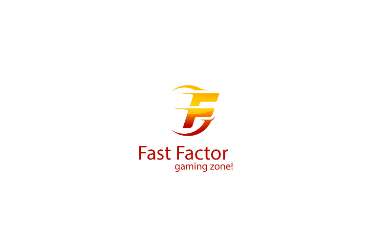 Faster F Letter Logo Design Template Logo Template