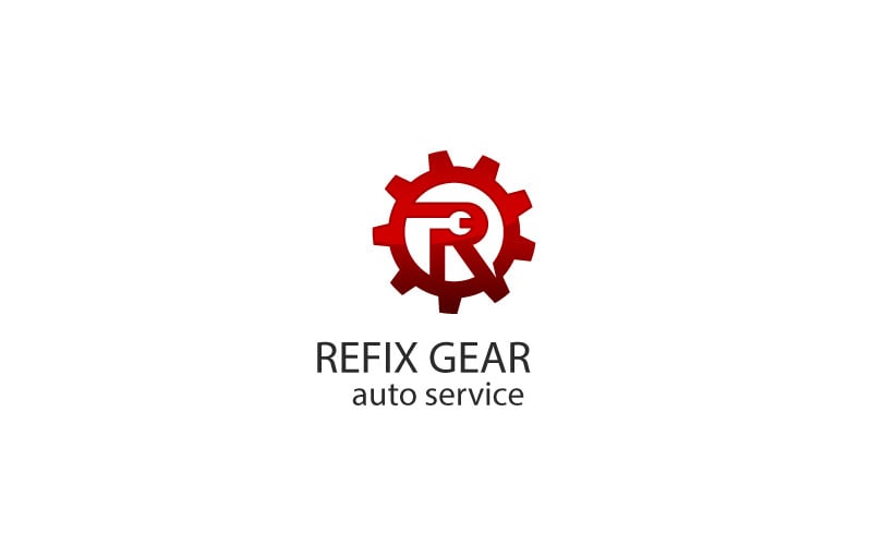 Repair Gear Logo Design Template Logo Template
