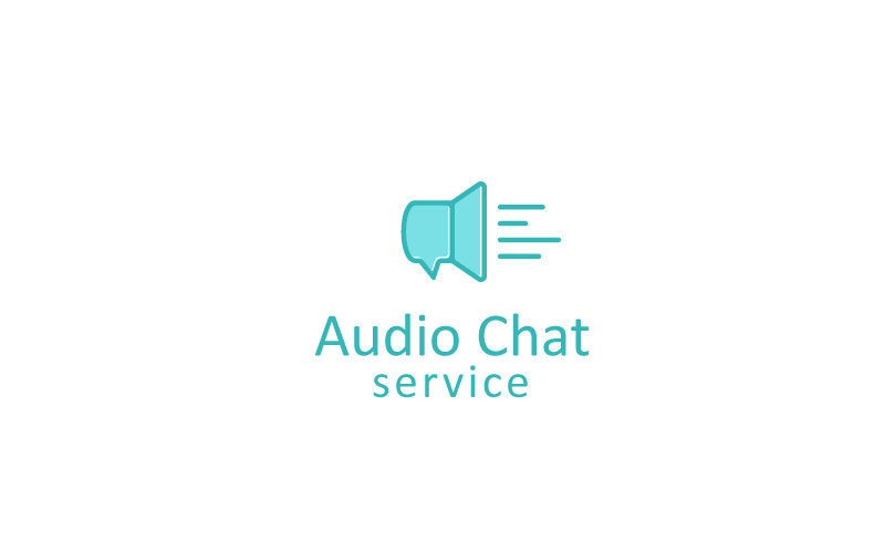 Voice Chat Logo Design Template Logo Template