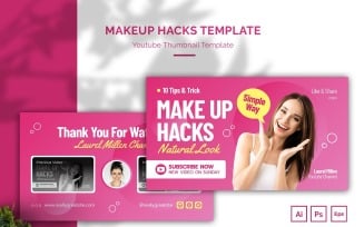Make Up Hacks Youtube Thumbnail