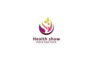 Healthy show Logo Design Template