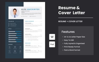 Minimal Resume And Cover Letter