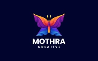 Mothra Gradient Colorful Logo