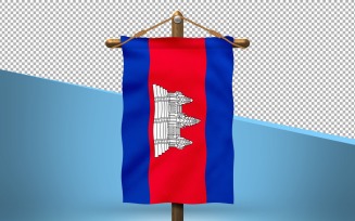 Cambodia Hang Flag Design Background