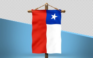 Chile Hang Flag Design Background