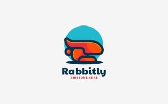Rabbit Mascot Logo Design