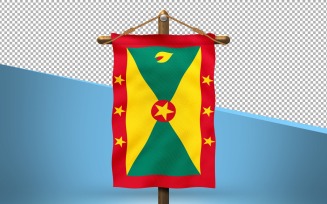 Grenada Hang Flag Design Background