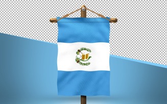 Guatemala Hang Flag Design Background