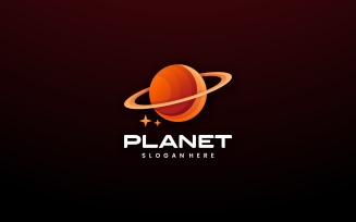 Planet Gradient Logo Design