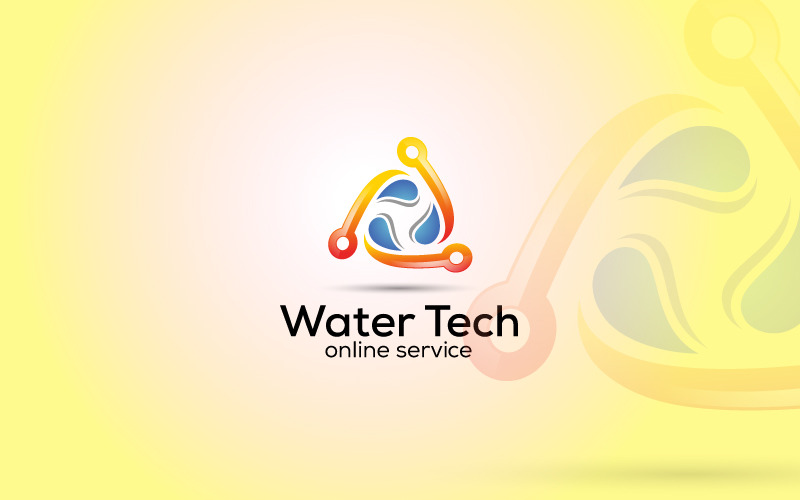 Water Technology Logo Design Template Logo Template