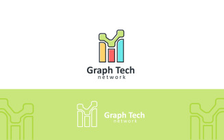 Graph Technology Logo Design Template